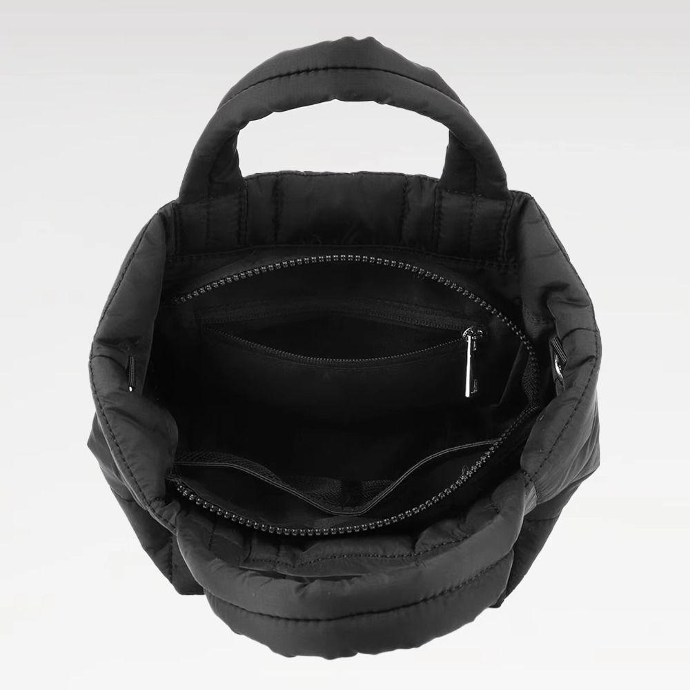 Нейлоновая сумка-тоут Съемный ремень Сумка через плечо Регулируемая стеганая сумка Работа