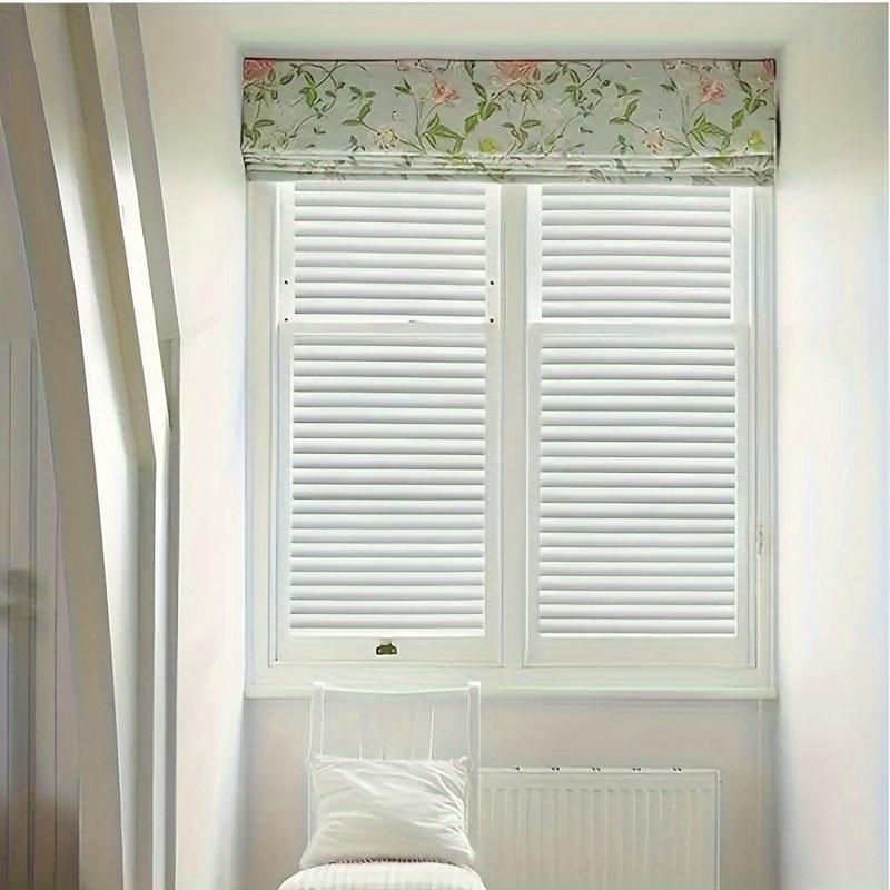 1 рулонная штора декоративная пленка для окон, съемная пленка для защиты от ультрафиолета, подходит для ванной комнаты, домашнего офиса