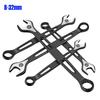 Dual-purpose Wrench 8mm-32mm Metric Set of Double Offset Ring Wrench Open-end Universal Wrench Automotive Repair Hand Tools