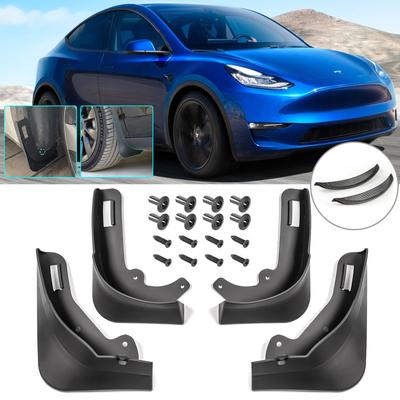Брызговики, брызговики, переднее и заднее крыло, защита для Tesla Model Y Model 3 Model3