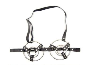 SM Goods PU Leather Body Harness Bondage Restraints Costume SM Restraints Metal Bondage Chest Costume Cosplay PU Leather Bondage Restraints для SM