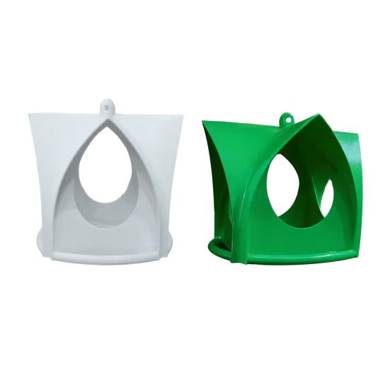 Подвесная кормушка для птиц, уличная, в форме хижины, кормушка для колибри, открытая конструкция, станция для кормления диких животных, для сада, балкона, крыльца, белок, колибри, зяблика