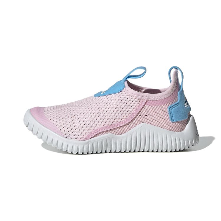 Adidas Summer.Rdy Fabric Comfortable Non-Slip Durable Low-Top Kids Running Shoes Kids Running Shoes Pink GY9398