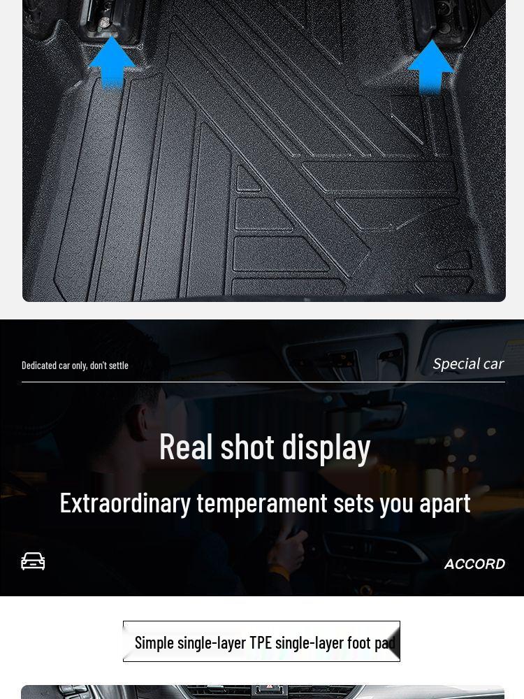 Индивидуальные автомобильные коврики для Soueast Motors DX7 - Дизайн из ТПЭ и витой