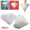 White Filter Paper 190 Mu Filter Cone Cup Fine Funnel Mesh Paint Paper