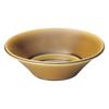 KOYO Salad Spada Made In Suitable for and Microwave and Dishwasher Product 11663025 Bowl, Shallow, 13cm, Copal, Brown, Japan, Cafes, Hotels,
