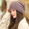 New Women Winter Hat Street Fashion Warm Beanie Hat For Female Casual Streetwear Knitted Hat