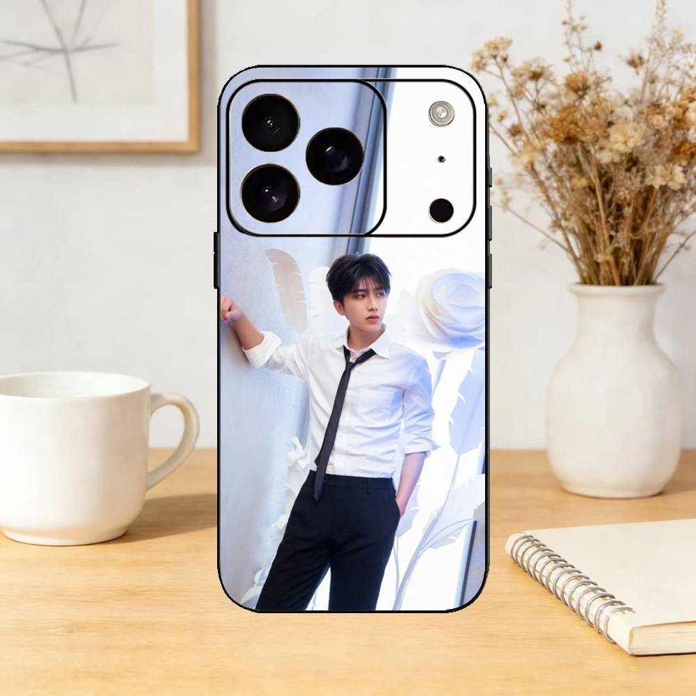 Чехол для телефона KUN Cai Deadman для iPhone 17,16,15,14,13,12,11 Plus,Pro Max,SE4 Мягкий силиконовый черный чехол