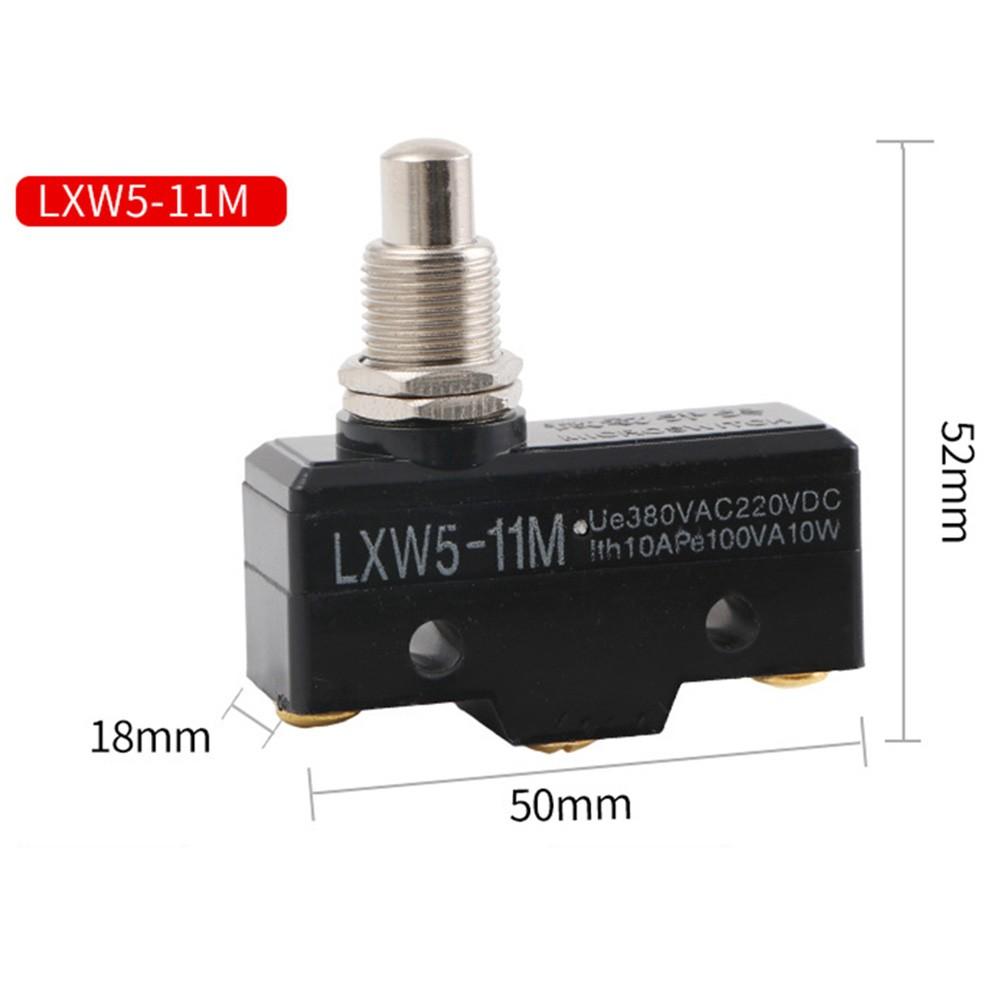 1 шт. AC 380 В DC 220 В 10 А Мгновенный концевой выключатель с плунжерным приводом LXW5-11M
