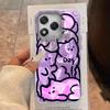 For Honor 400 Lite 200 Lite 200 Pro X9b Magic 7 6 Lite X9c X8b X7c 200 SMART 5G Phone Cover Cute Purple Cat For Honor 200 Bags