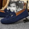 Модная мужская повседневная обувь Модная мужская кожаная обувь Мужские лоферы Большой размер Мокасины Слипоны Мужские слипоны Удобная обувь для лодки Роскошное высокое качество