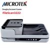 Сканер документов Microtek FileScan 3222 формата A4, штепсель CN (адаптер в комплекте)