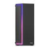 Черный корпус Nox Infinity Gamma ATX формата Semi-Tower