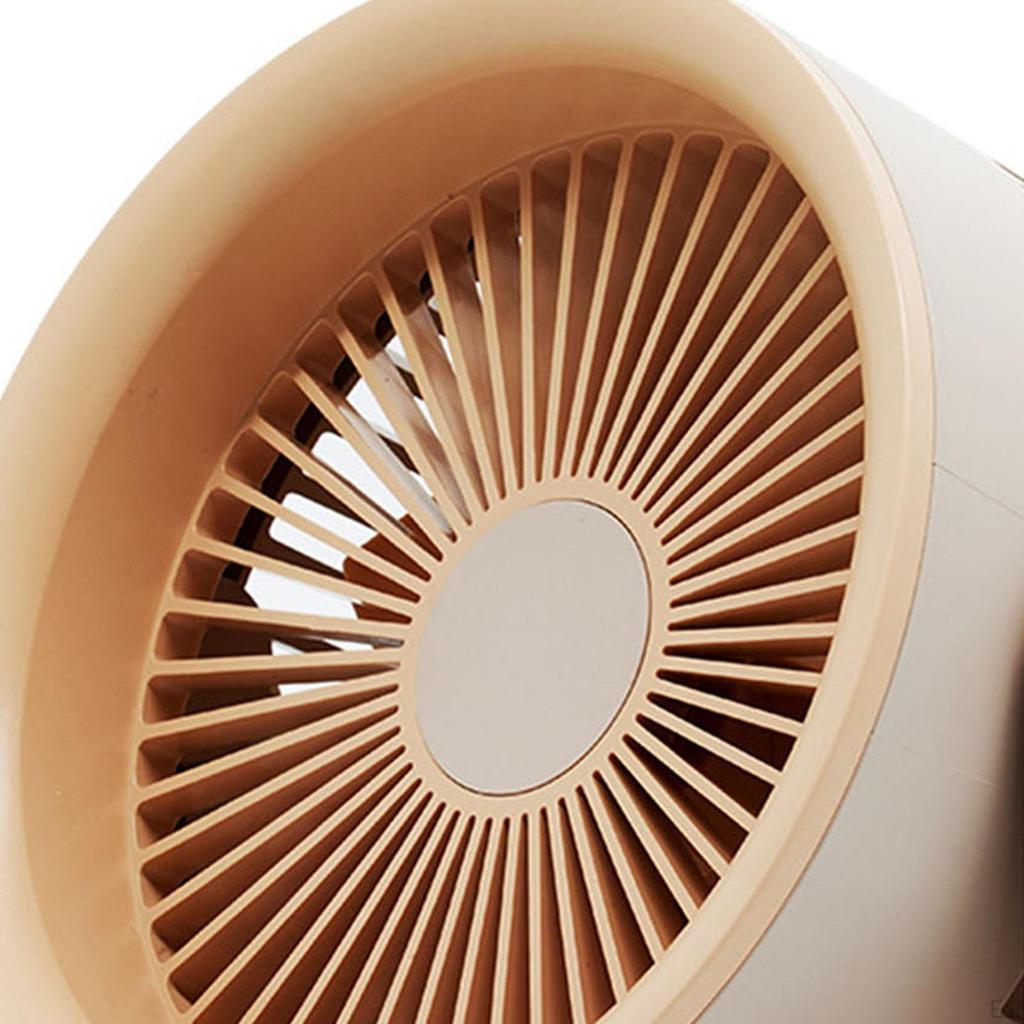 Компактный вентилятор с регулируемым углом наклона и несколькими скоростями для использования в домашнем офисе