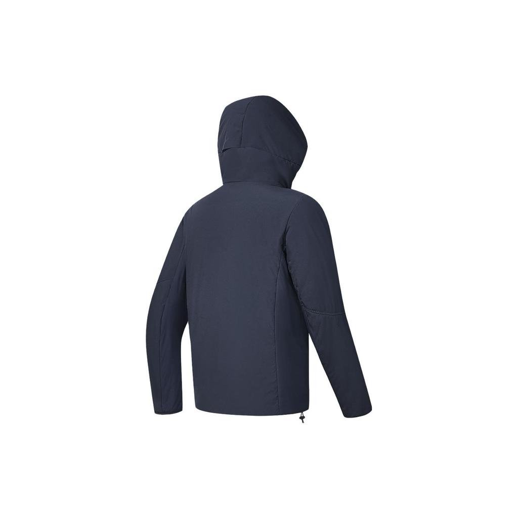 Fila Хлопковая толстовка с капюшоном и принтом букв для фитнеса, мужская куртка, королевский синий A11M411904F-NV