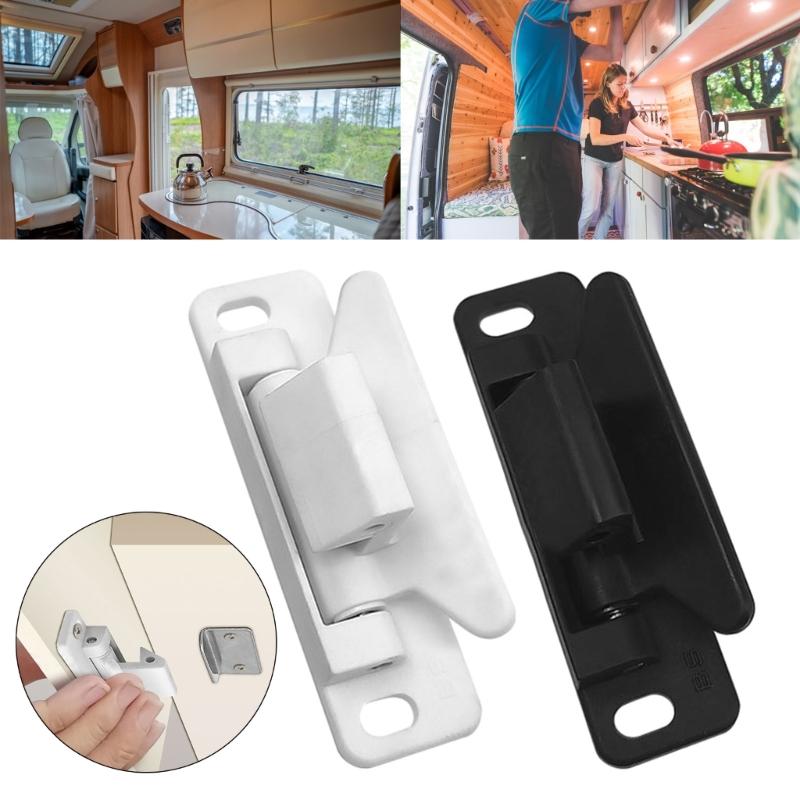 Cabinet Door Latch Home Furniture Trailer Accessories Child Proof Lock Suitable for Campers Home Kitchen Bathroom Office