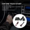 12V Car One Key Start System Automatic Ignition Keyless Start System Remote Control Smart Engine Start System Car Accessories