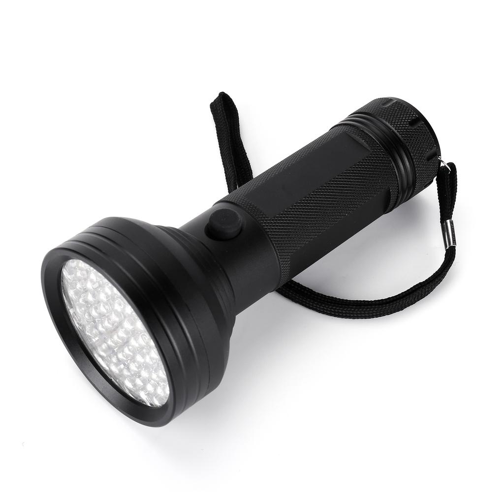 UV Flashlight 395 400nm Auto Air Conditioner Oil Pipes Leak Detector Tool 68 LED Purple Light Flashlight UV Glue Curing