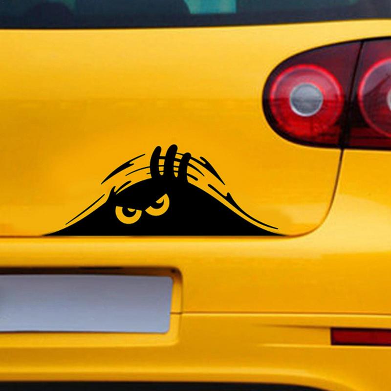 Автомобильная наклейка Креативная забавная виниловая наклейка Наклейка Отделка Водонепроницаемая Автомобильная Украшение Аксессуары 3D Автомобильная креативная наклейка