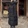 Yalu RS Women's Long Winter Hooded Down Jacket