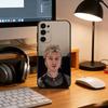 Чехол для телефона Machine Gun Kelly M-MGK Черный силиконовый Мягкий Для Samsung S25,S24,S21,S22,S23,S30,Ultra,S20,Plus,Fe,Lite