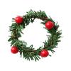 2Pcs Creative Dollhouse Mini Model Handmade Holiday Decorations Christmas Wreath
