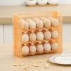 Fridge Egg Storage Box Three Tiers Large Capacity Space-Saving Egg Organizer Refrigerator Door Egg Dispenser Egg Carton Diner Restaurant