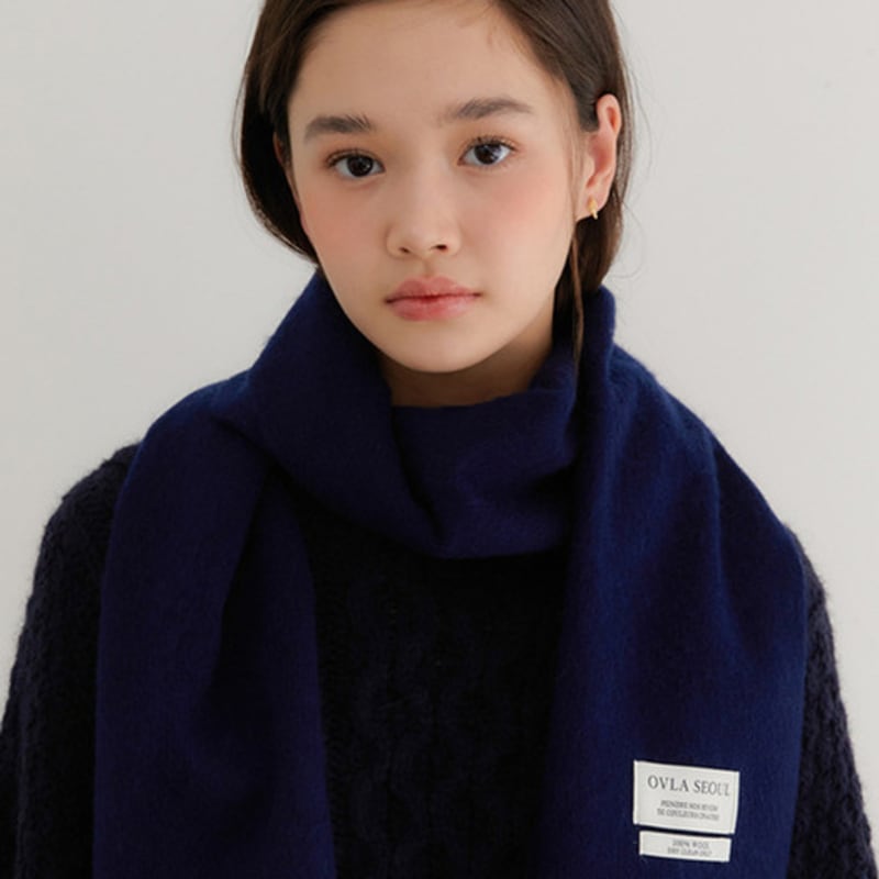OVLA (WOOL100) FRENCH MUFFLER_COLORS MF003