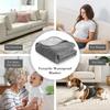 Waterproof Blanket for Bed Reversible Leakproof Bed Cover for Pets Adults Elderly ,Sofa Couch, Water Resistant Blanket Thick