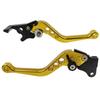 Мотоциклетный тормоз сцепления 2 шт. рычаги сцепления из алюминиевого сплава регулируемые нержавеющие рычаги сцепления металлические для левого и правого руля
