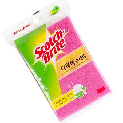 Многоцелевая губка для мытья посуды 3M Scotch Brite (1 пакет)