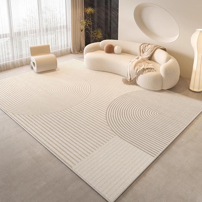 Cream Style Area Rug for Living Room Bedroom Non Slip Washable Floor Mat Soft Carpet Home Decor Aesthetic
