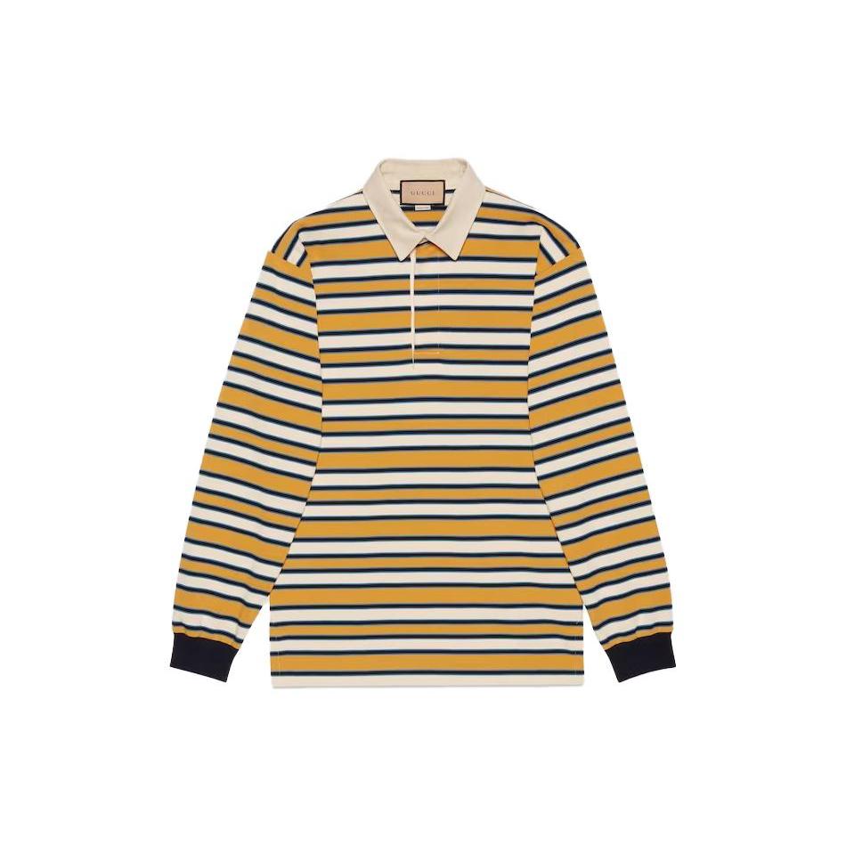 Gucci Поло в полоску 758531-XJFX3-7218