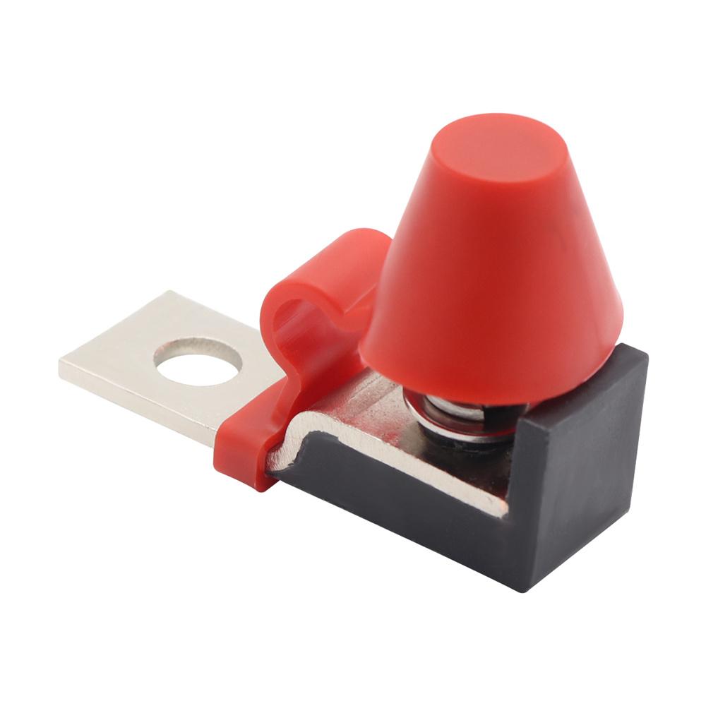 Pair MRBF Terminal Fuse Block Base 5/16" M8 Single Stud with Caps Kit w/o Fuse