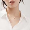 Tiffany И Ко. Ожерелье Elsa Peretti® Open Heart Женское ожерелье 18K-Желтое-Золото 60957398