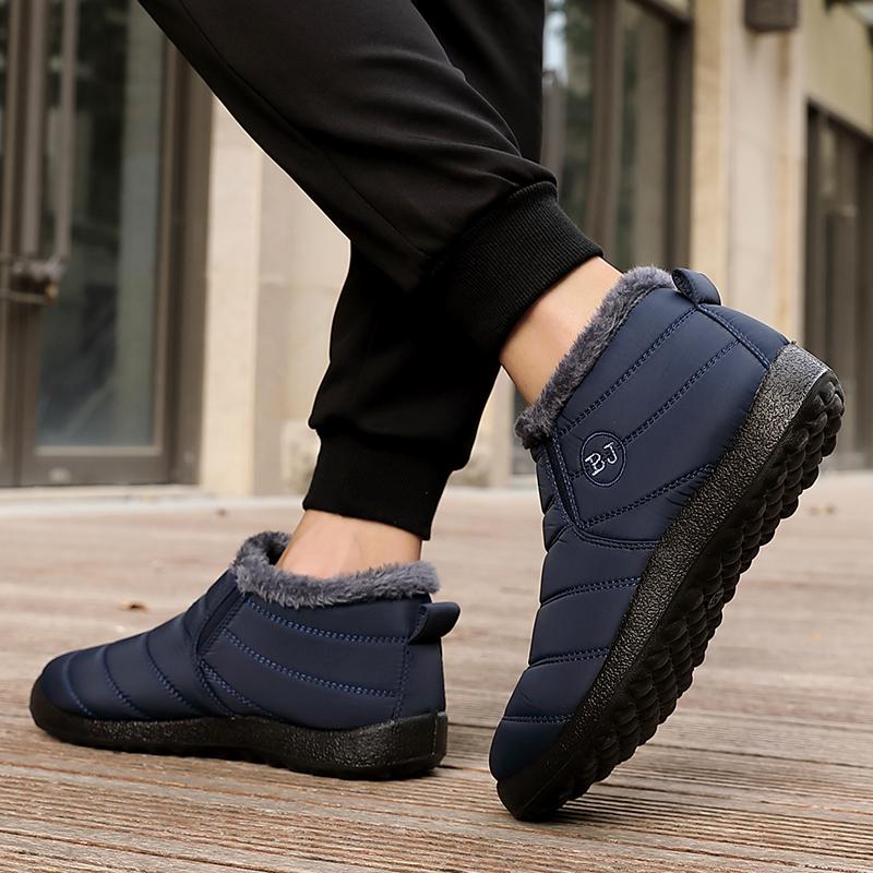Winter Shoes for Women Waterproof Plush Warmth Large Size Unisex Boots