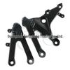 Motorcycle Modification Accessory: CBR1000RR 2008-2016 Front Footrest & Bracket Plate