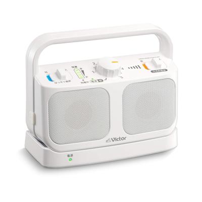 JVC Kenwood Victor SP-A900-W портативная колонка для телевизора, беспроводная, белого цвета, серия Mimi Raku, простая в эксплуатации, легкая, водонепроницаемая, 20 ч непрерывного воспроизведения,