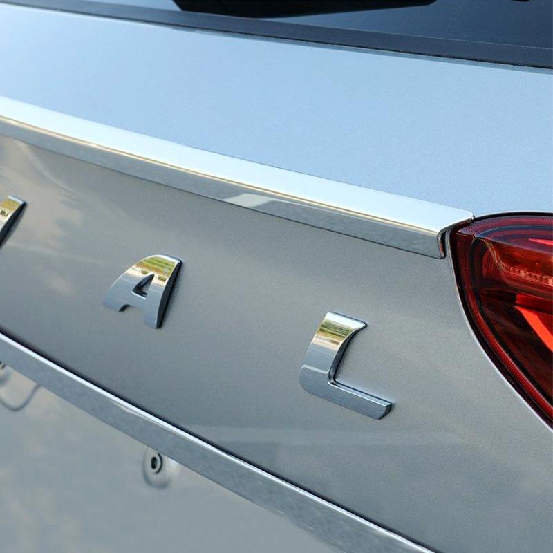 Нержавеющая сталь автомобильная задняя дверь рама чехол отделка полоса наклейка для Haval Jolion 2022 2023 внешнее украшение