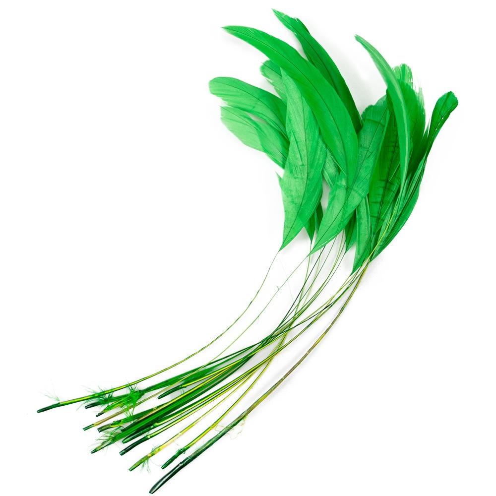 10Pcs Multicolor Rooster Feather Natural Feather Clothing Accessories Feathers Headwear Accessories