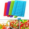 20Pcs Creative Holes Diy Silicone Gummy Snake Worms Chocolate Mold Sugar Candy Jelly Molds Ice Tube Tray Mold Cake Decor Tools