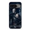 Coque Pour Google Pixel 9 the Witcher Geralt Yennefer Ciri Epee