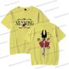Hollow Knight Silksong Смешные Игровые Футболки Мужские Женские С Круглым Вырезом С Коротким Рукавом Y2K Топы Мультяшный Стиль Hollow Knight Унисекс Футболка