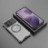 For Xiaomi Poco F6 Pro 5G/Redmi K70 5G/K70 Pro 5G Magnetic Case Honeycomb TPU+PC Slim Phone Cover