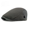 Lightweight Breathable Patchwork Flat Cap Men Women Vintage British Retro Ivy Cap Spring Summer Casual Driving Hat
