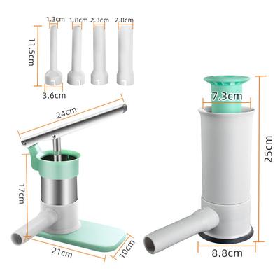 Машина для наполнения колбас с 4 трубками для наполнения мясом, инструмент для наполнения колбас, ручная вертикальная машина для наполнения колбас, набор инструментов для домашнего хозяйства