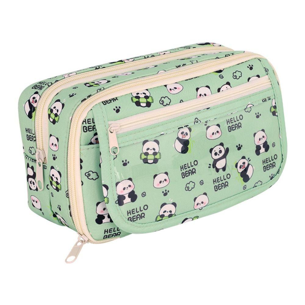 Large Capacity Pencil Case Nine-Layer Stationery Bag Cartoon Pencil Box School Office