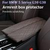 MBYDM1 New 2025 Car Armrest Box Pad Auto Central Arm Rest Box Cover Protect Mat For BMW 5 Series G30 G38 G32 6GT 2018-2023 Interior Acc
