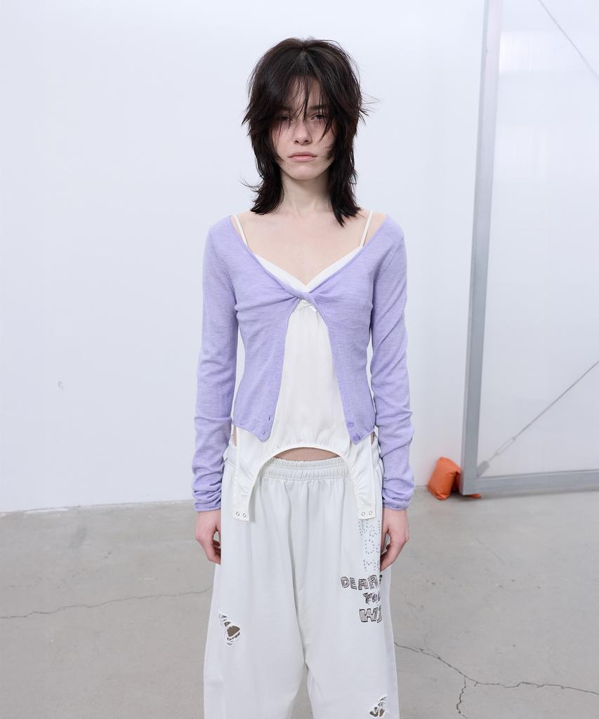 LCDC™ Two-Way Knit Top (Lavender)