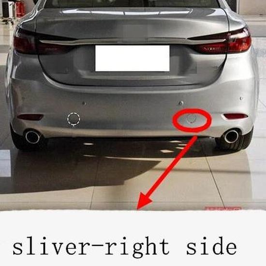 Cafoucs Car Rear Bumper Towing Hook Cover Trailer Shell Left Or Right Cap For Mazda 6 Atenza 2020 2021